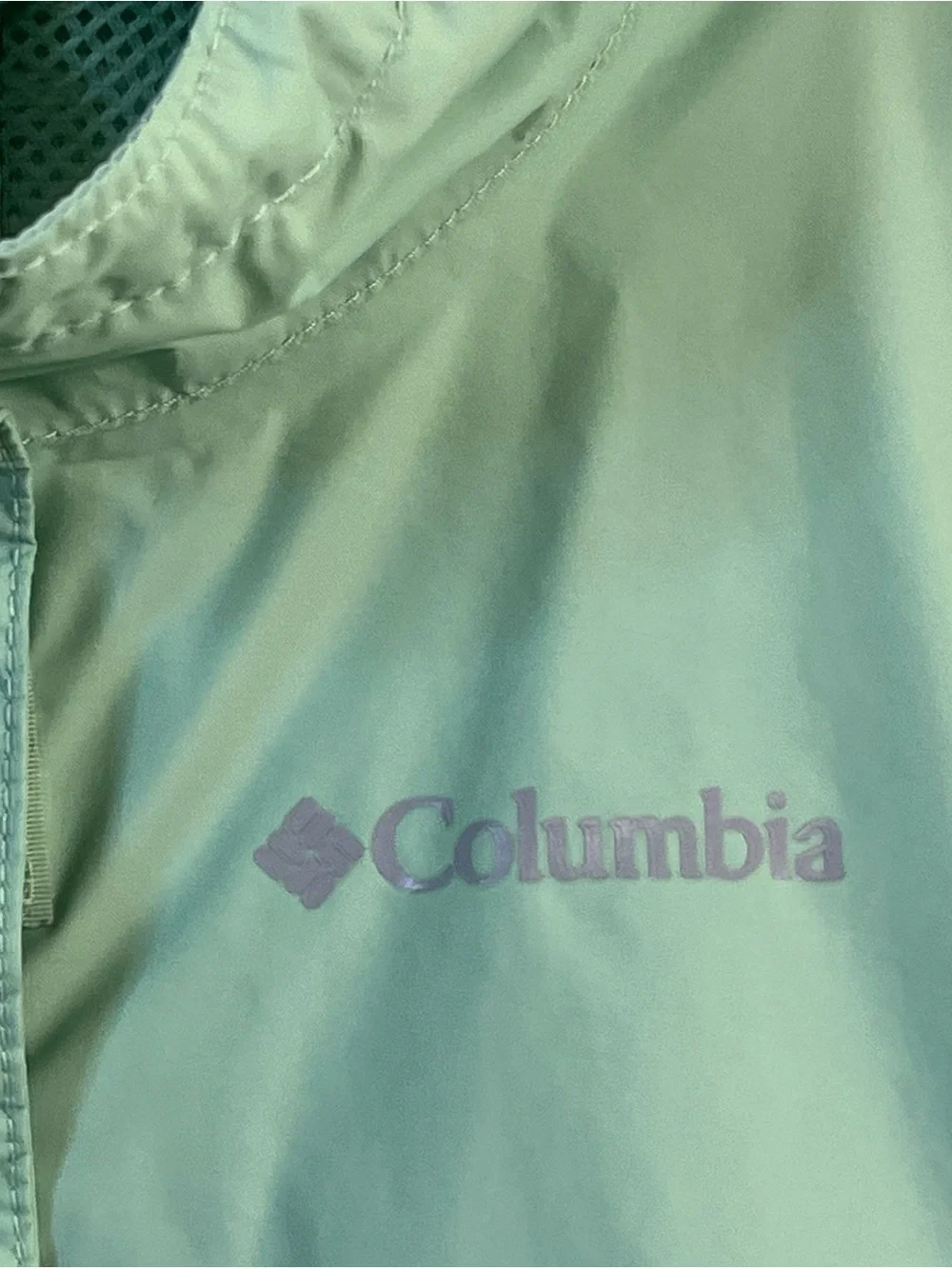 Columbia Kids' Light Green Rain Jacket